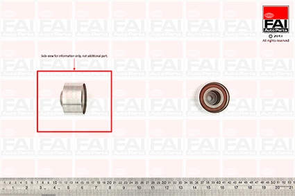 Deflection Pulley/Guide Pulley, timing belt